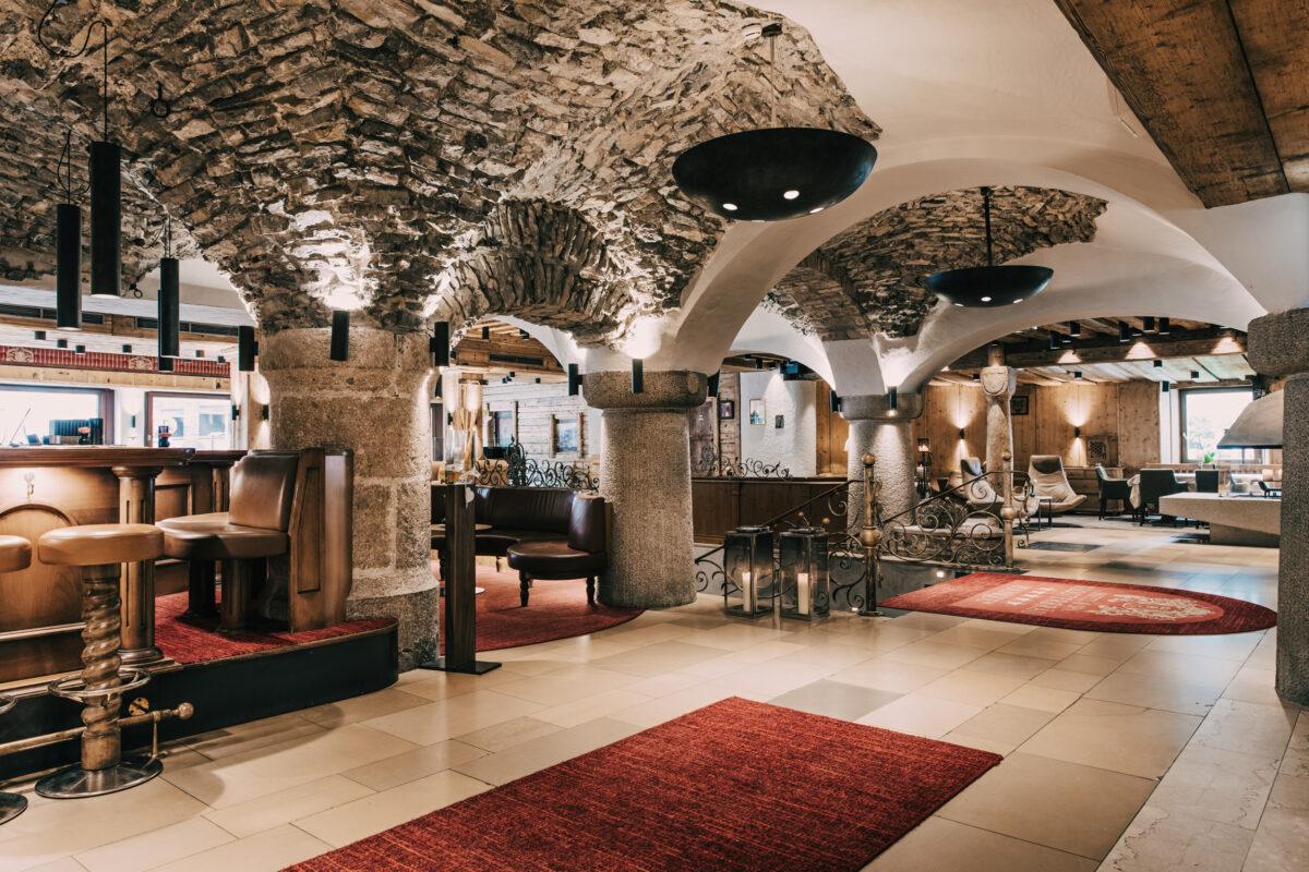 Sustainable Hotel KlosterbräuLuxury hotel interior design featuring sustainable materials