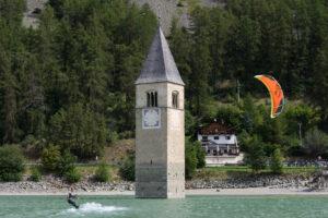 Reschensee, Kite 