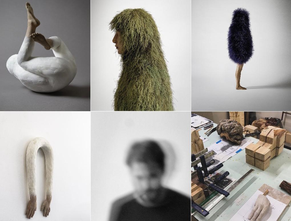 Kollage verschiedener Kunstwerke von Andreas Senoner