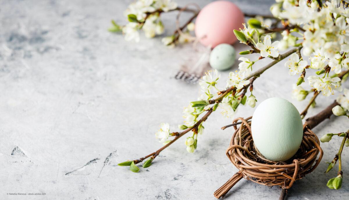 Dye Easter eggs naturally