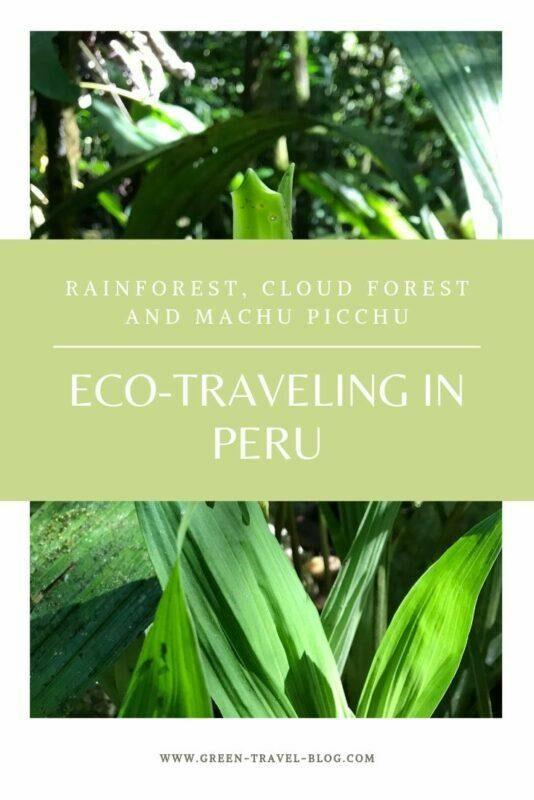 Eco travel Peru