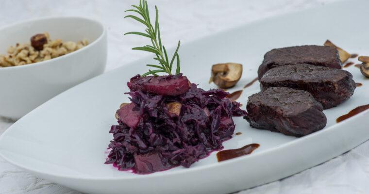 Recipe: “Venison served two ways” from Naturresort Gerbehof on Lake Constance