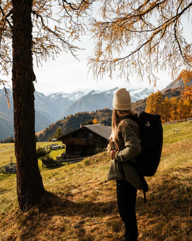 Nachhaltig Wandern im Herbst in Osttirol