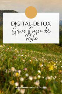 Green Pearls® Hotels, Digital-Detox