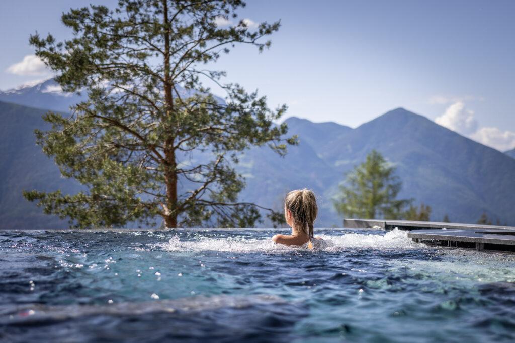 Traveling Alone in South Tyrol: Woman in the Panorama Whirlpool