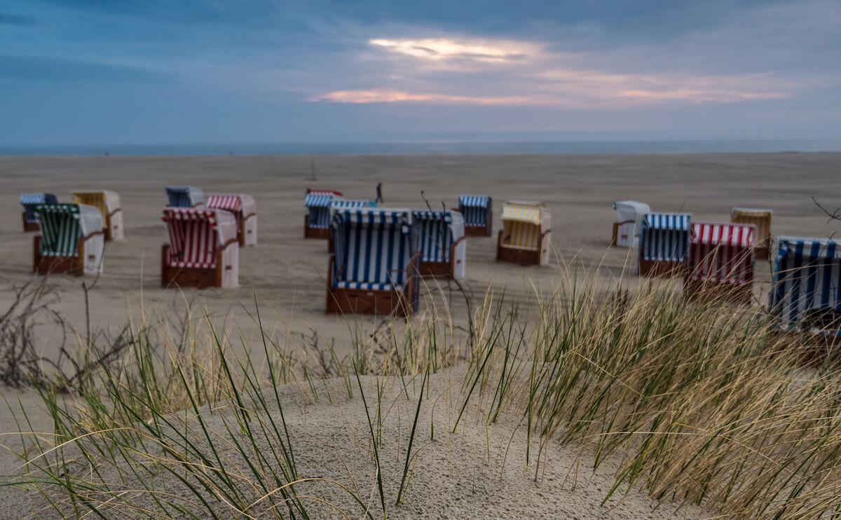 Juist's beach in winter. © KV Juist