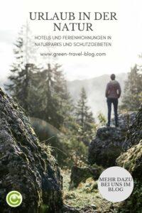 Pinterest Grafik: Urlaub in der Natur, Nationalparks und Naturschutzgebiete