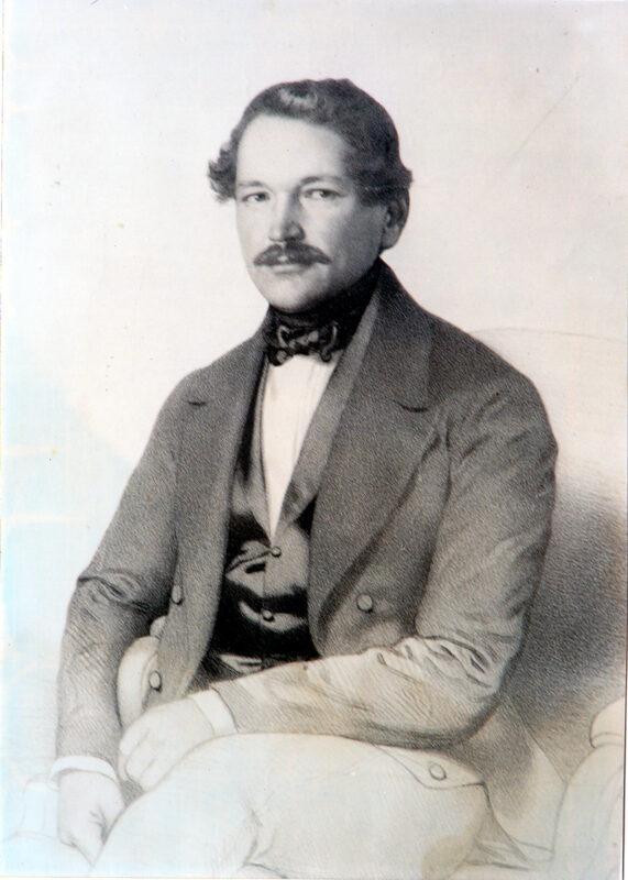 Julius Emanuel Wodley, the founder of Schloss Lerchenhof