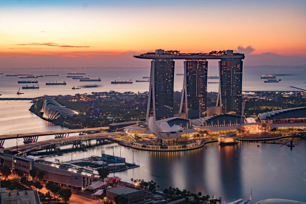 Singapur skyline