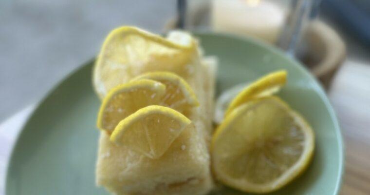 Recipe from SANDnature: Smooth Lemon Cake – vegan and refreshing