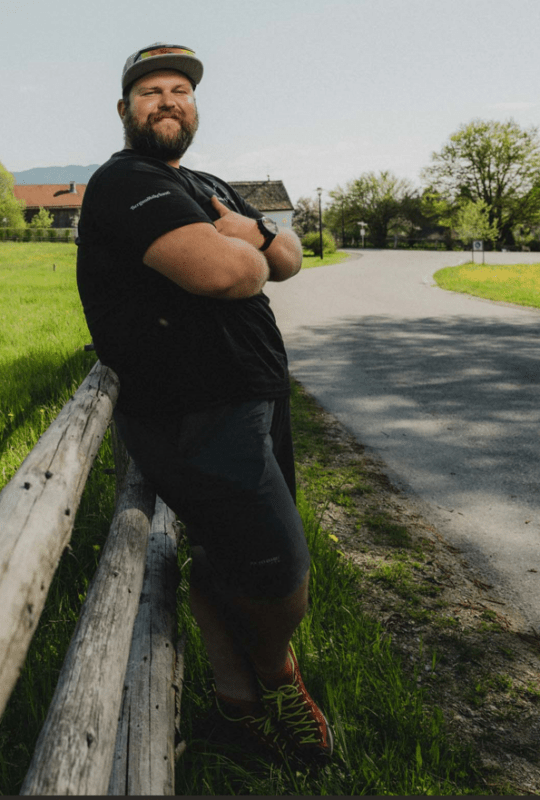 Hiking in Germany with hiking guide Basti