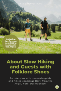 Out and about with hiking guide and concierge Basti from the sustainable boutique hotel Das Rübezahl in Bavaria, Germany